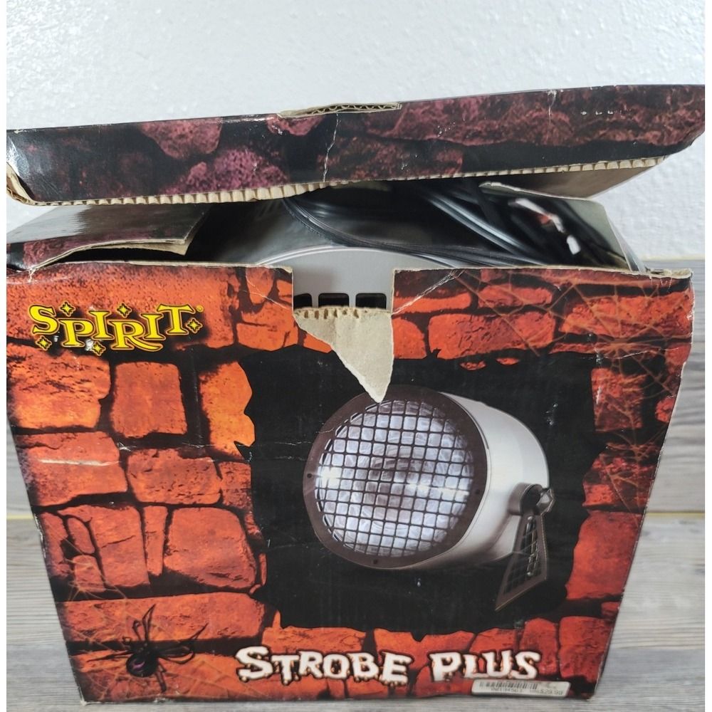 Strobe Plus Spirt Light With 3 colors Adjustable speed tilt stand wall mount